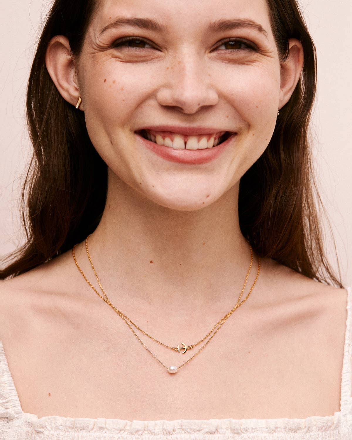 My Anchor Necklace: 14k Gold