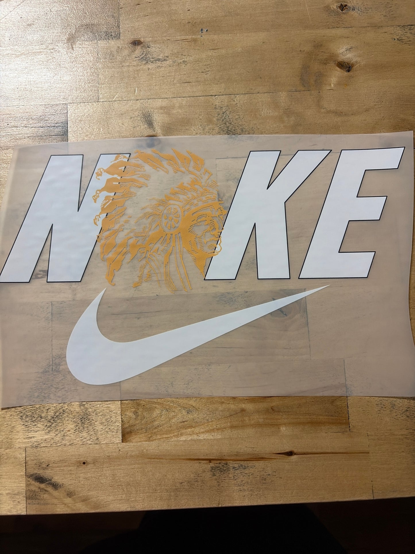 Warriors Swoosh - Orange