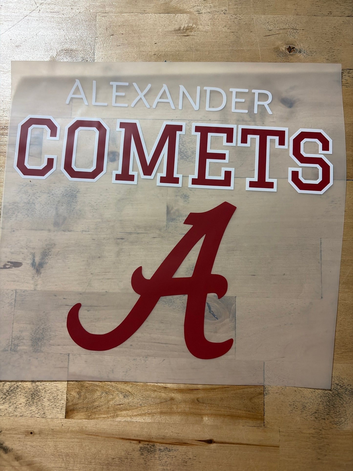 Alexander Comets w/Logo