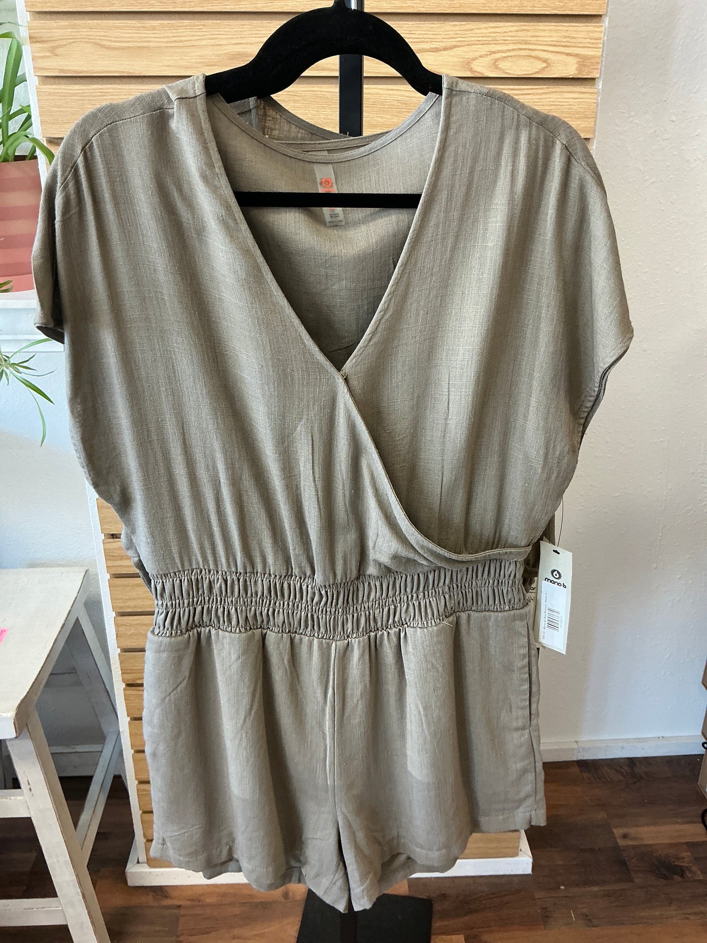 Mono B Olive Romper