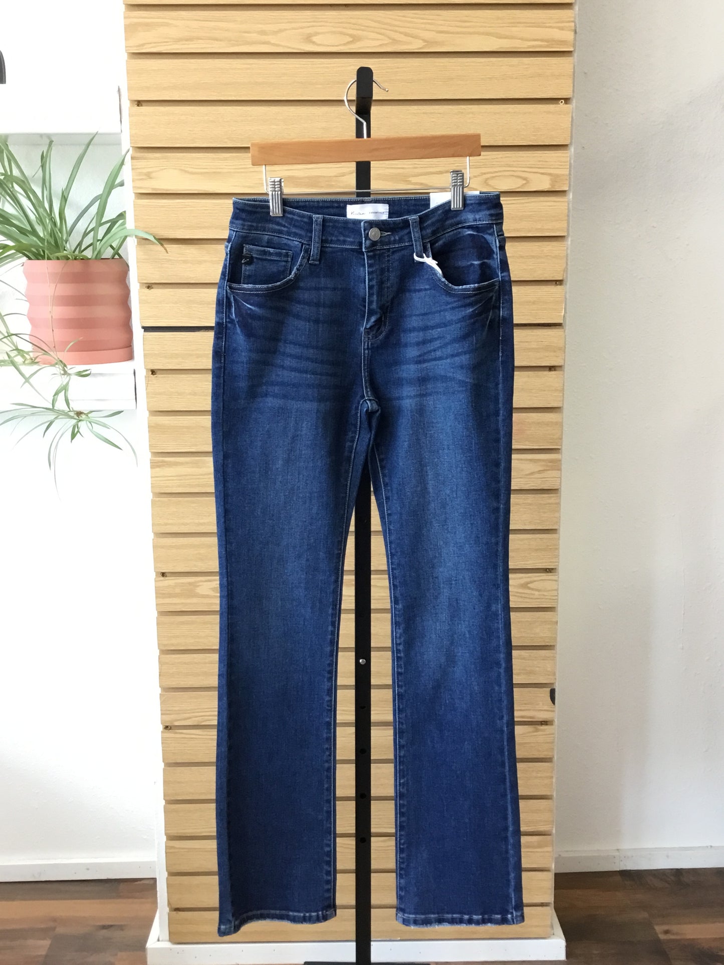 Kancan High Rise Skinny Bootcut Jeans