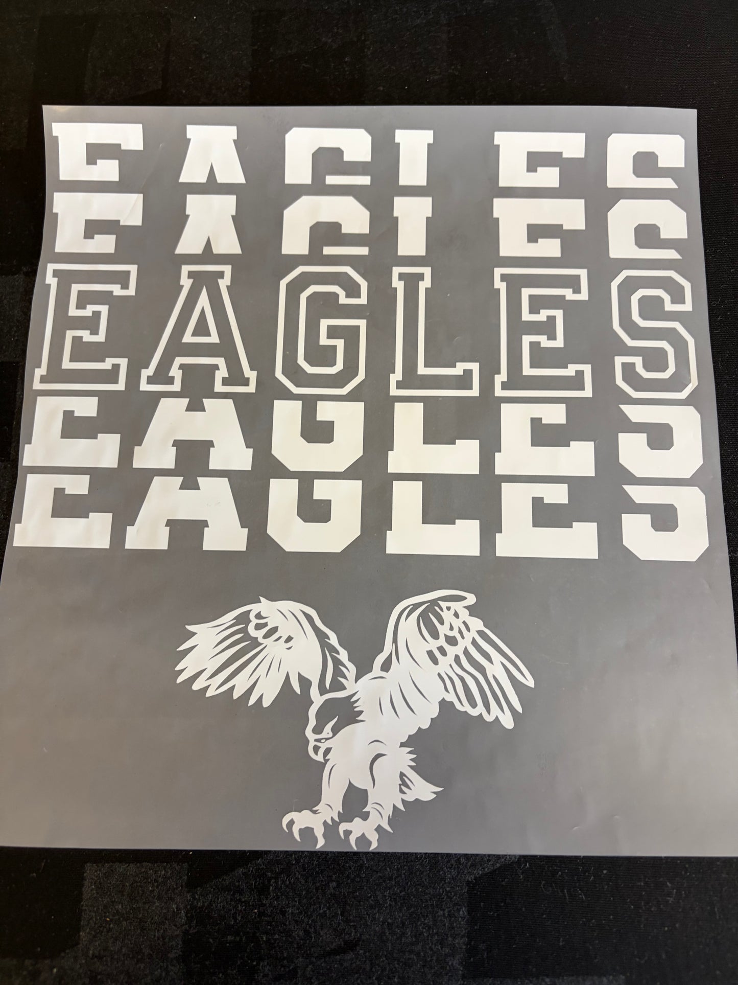 Stacked Eagles with Logo
