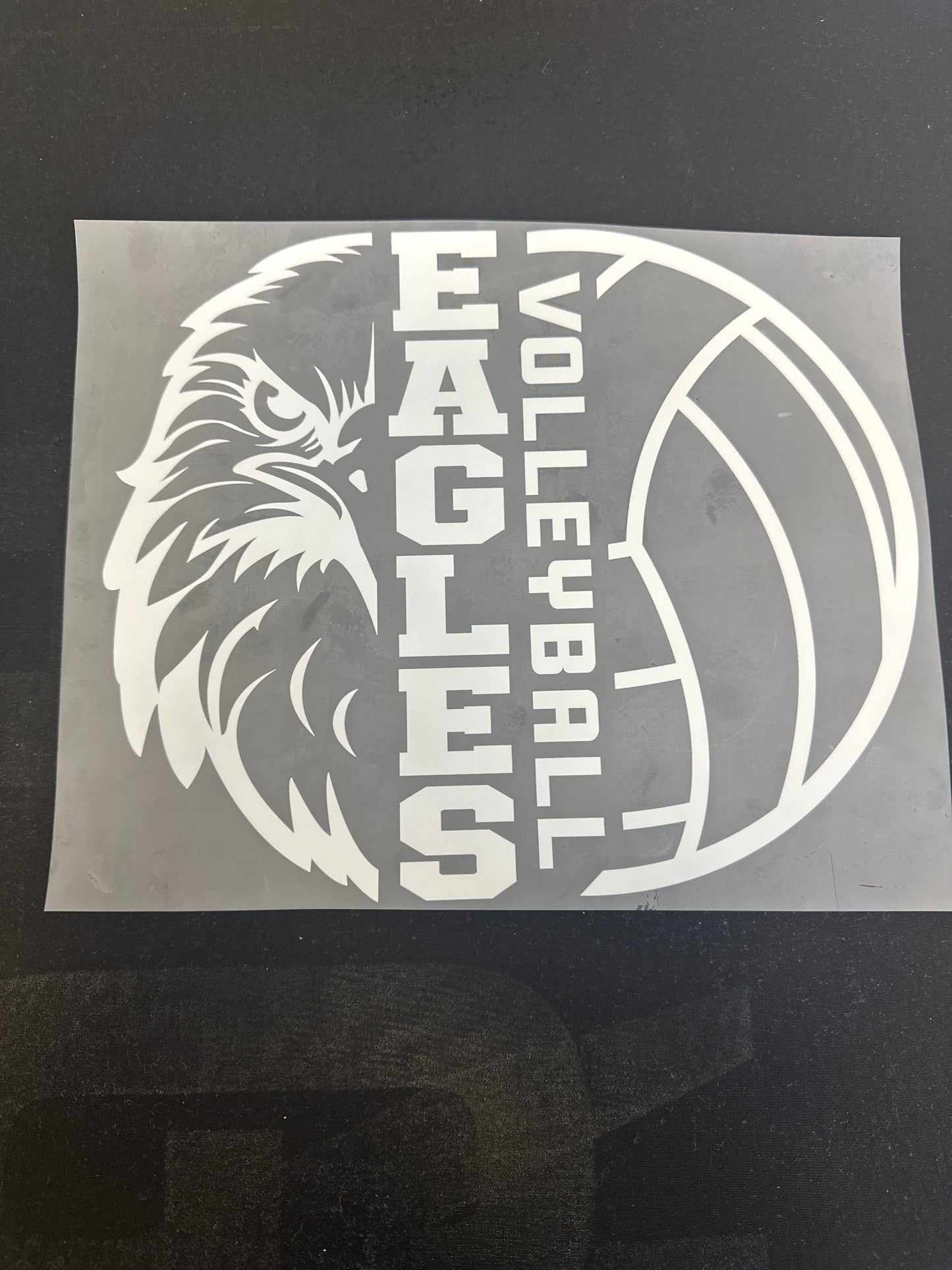 Eagles Split Volleyball - White