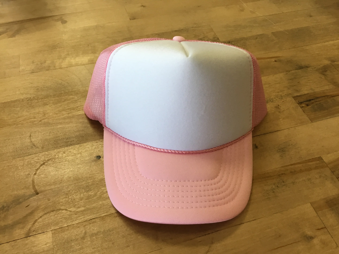 Nissun Youth Pink/White Trucker Hat