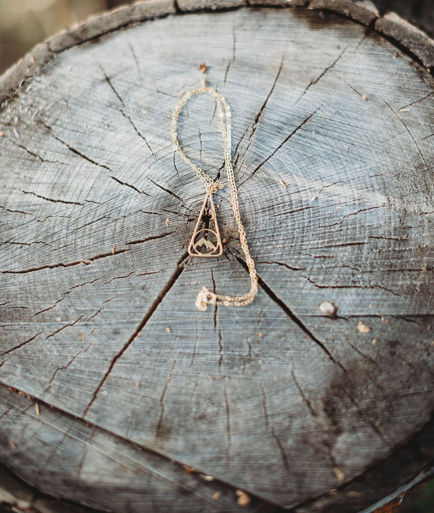 Moonlight Necklace: Silver