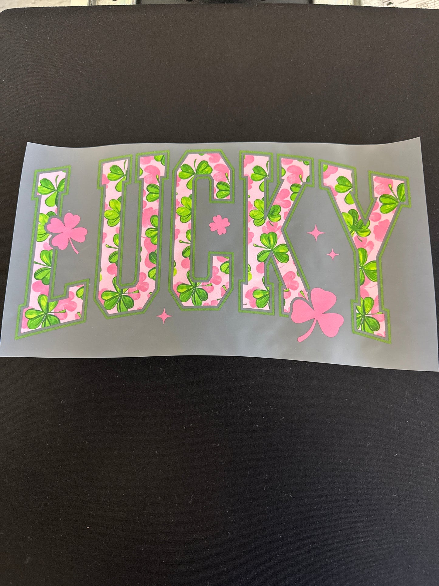Pink & Green Lucky