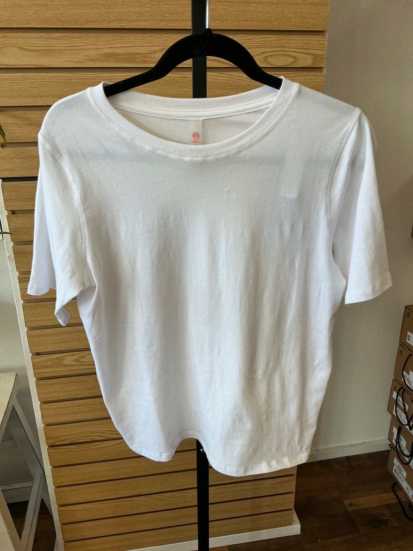 White Mono B Tee