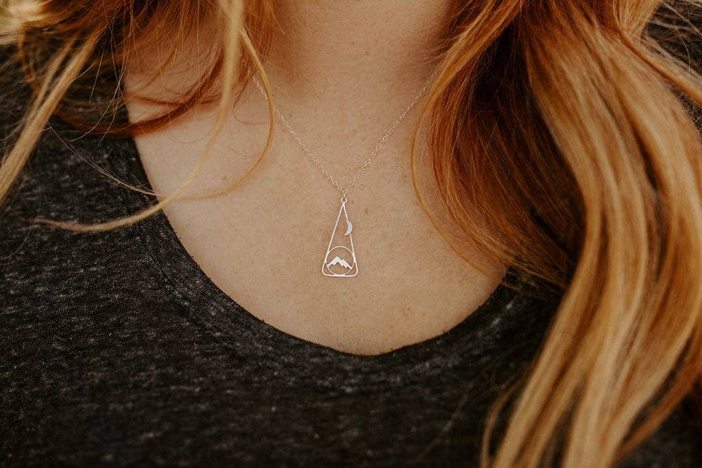 Moonlight Necklace: Silver