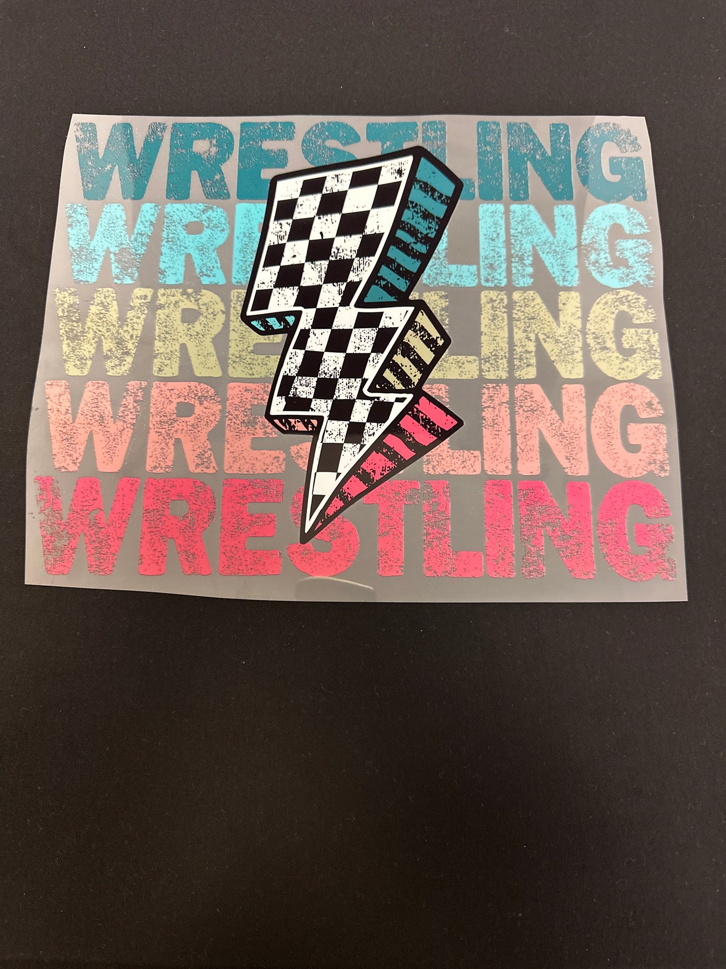 Wrestling Colorful Stack