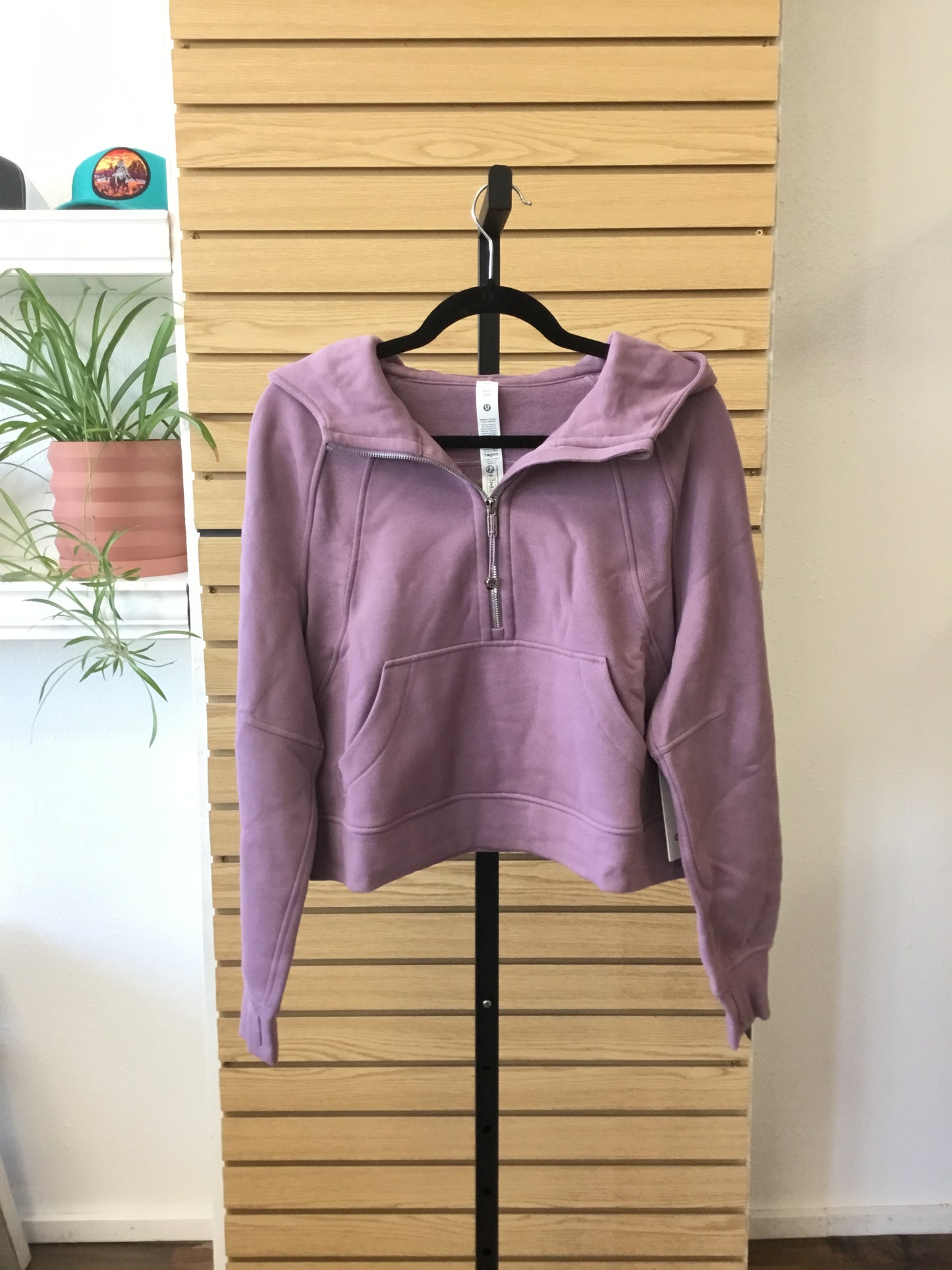 Scuba Oversized Half-Zip - Lavender Lux