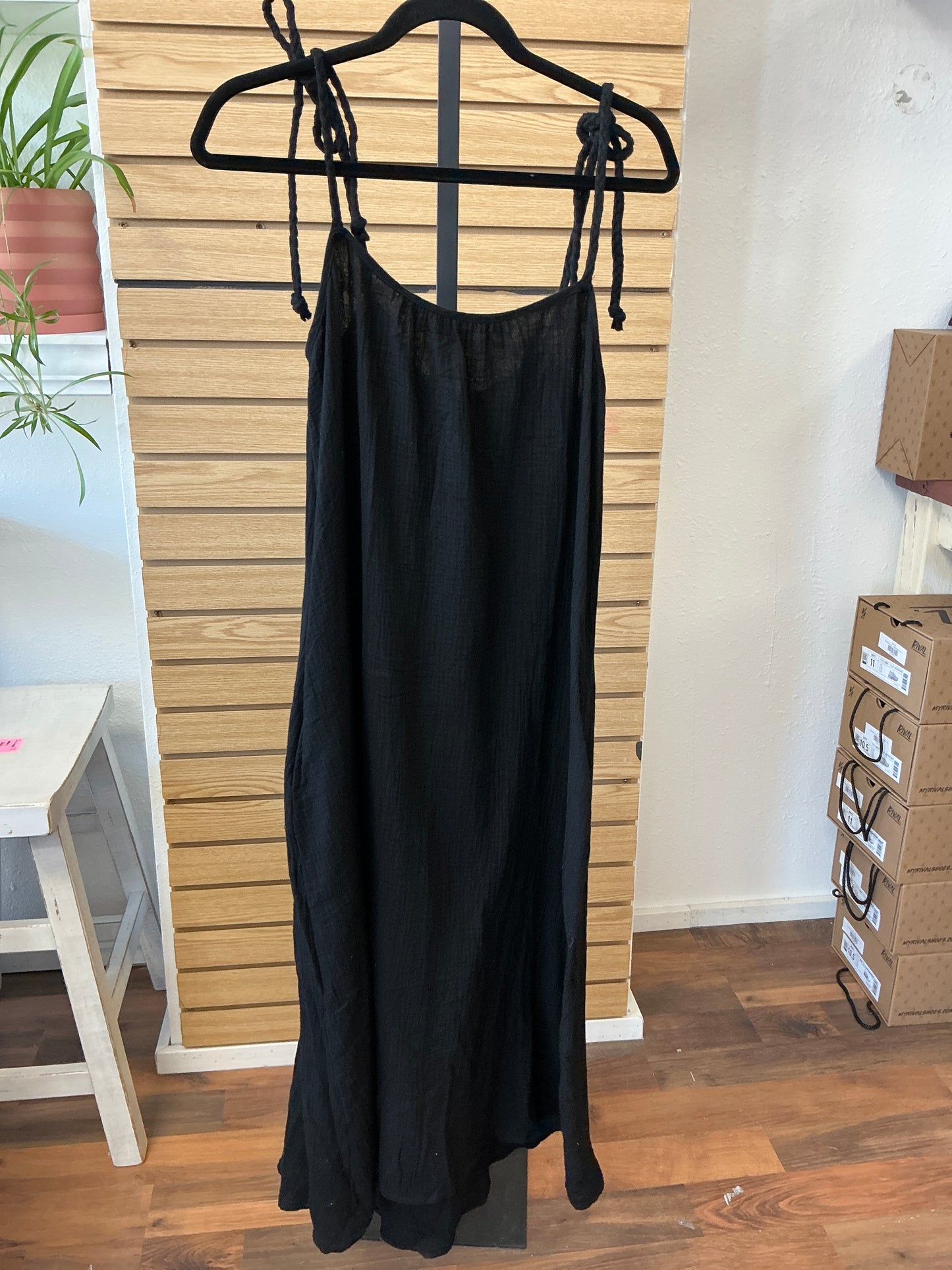 Armi + Co Long Black Dress