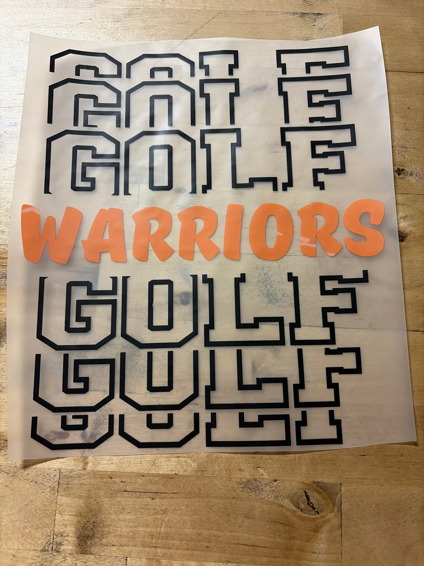 Stacked Warriors Golf