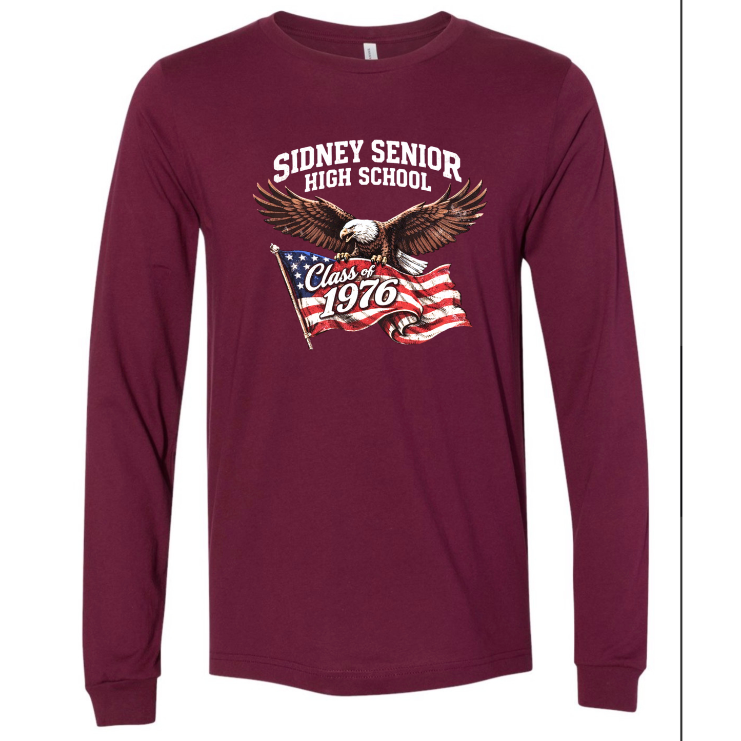 Class of 1976 Long Sleeve - Maroon