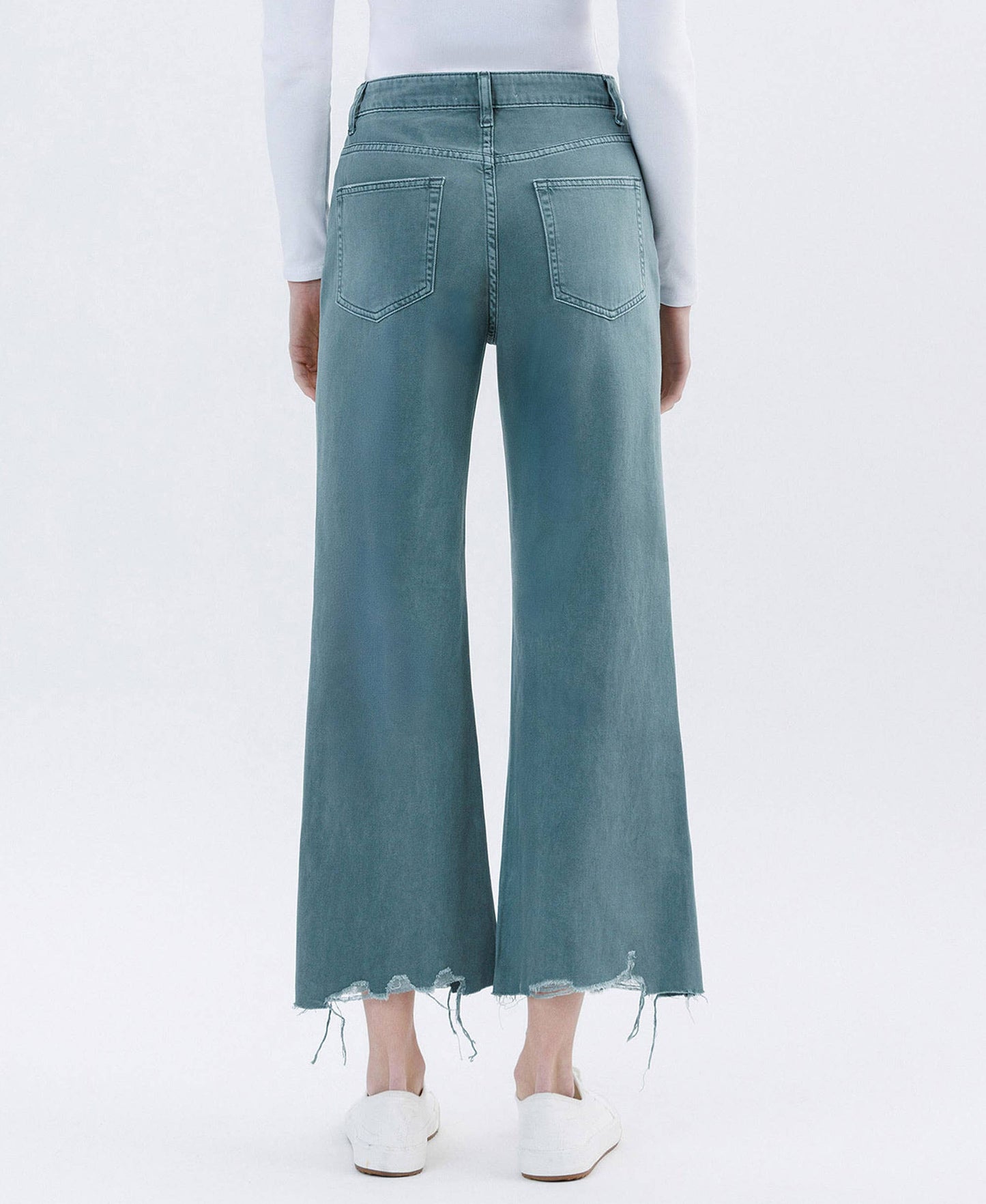 90'S VINTAGE SUPER HR CROP FLARE
