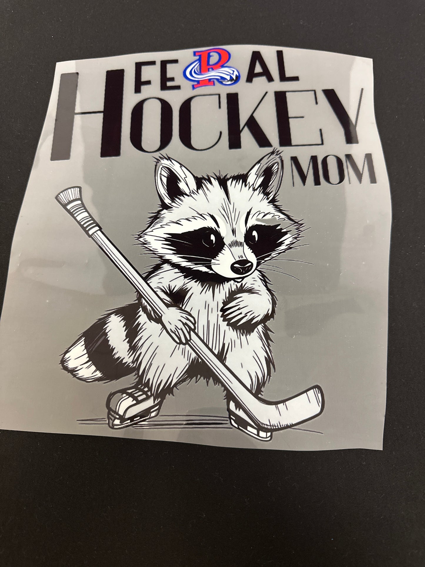 Feral Hockey Mom Gray
