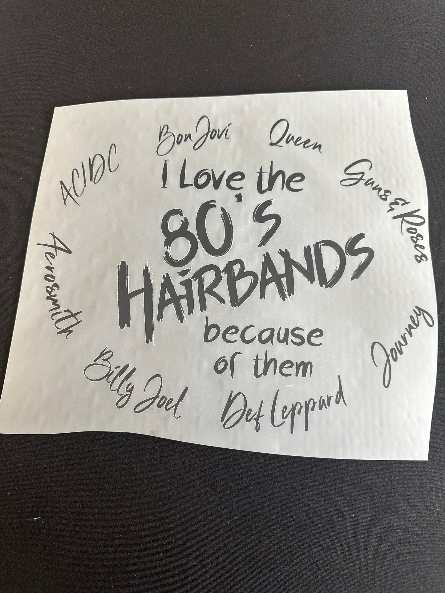 80’s Hair Bands