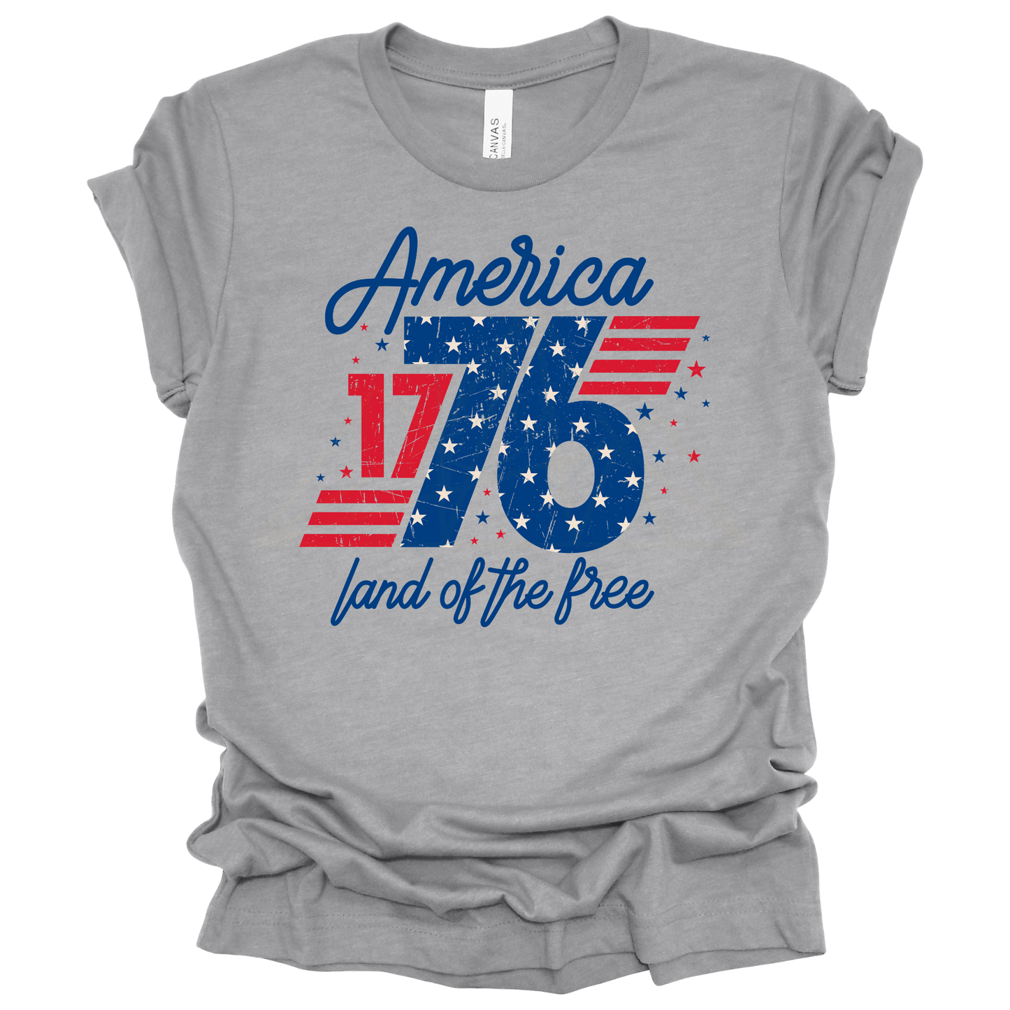 AMERICA 1776 Graphic Apparel | Adult Patriotic Tee