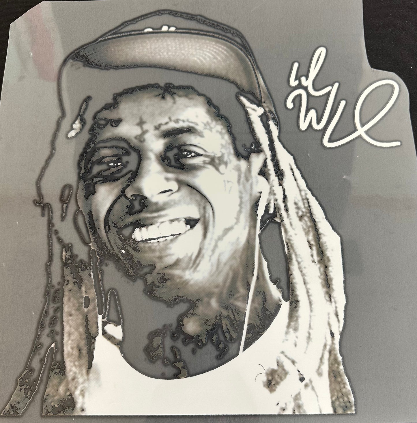 Half Tone Lil Wayne Screen