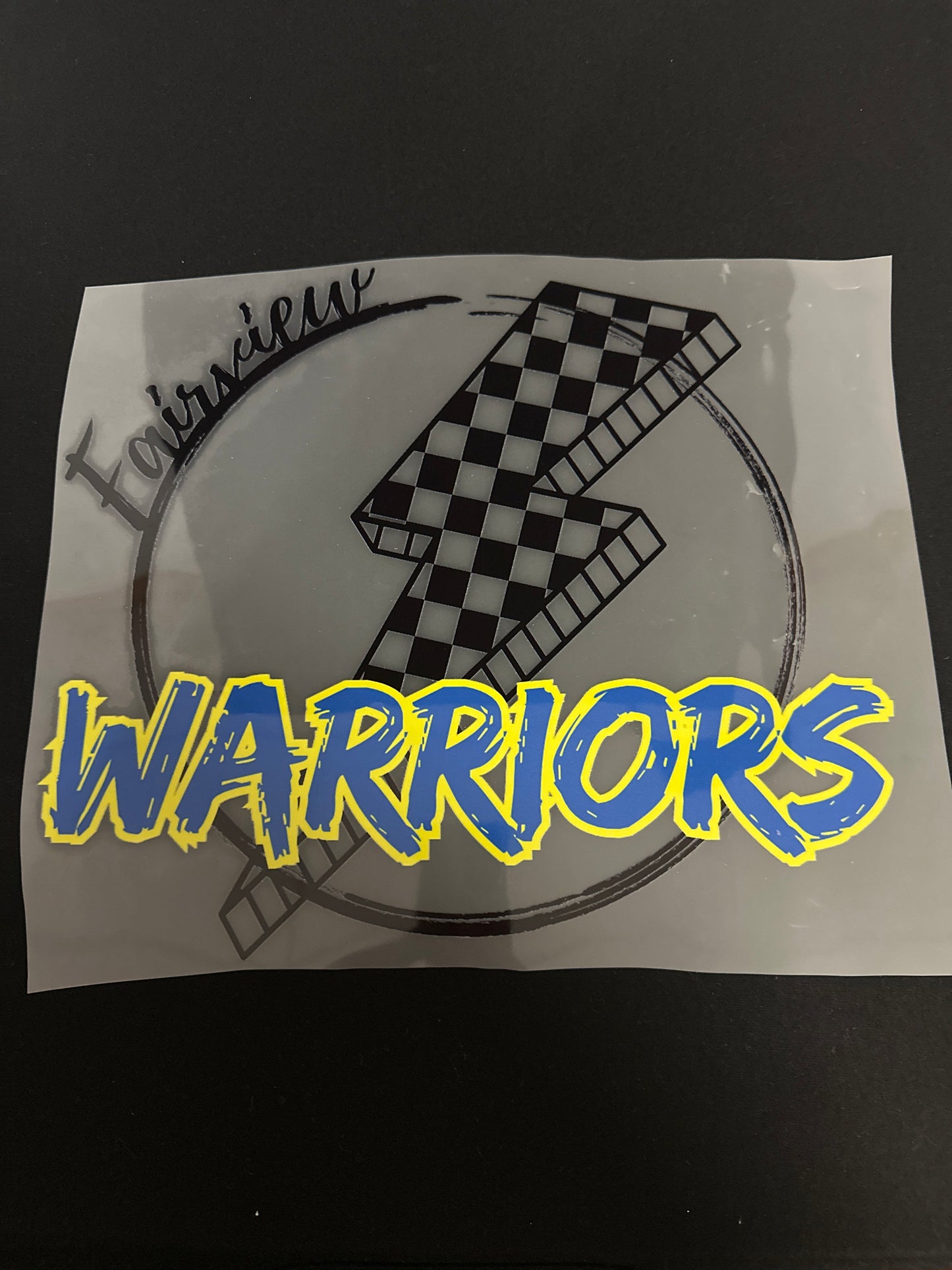 Lightning Bolt - Fairview Warriors