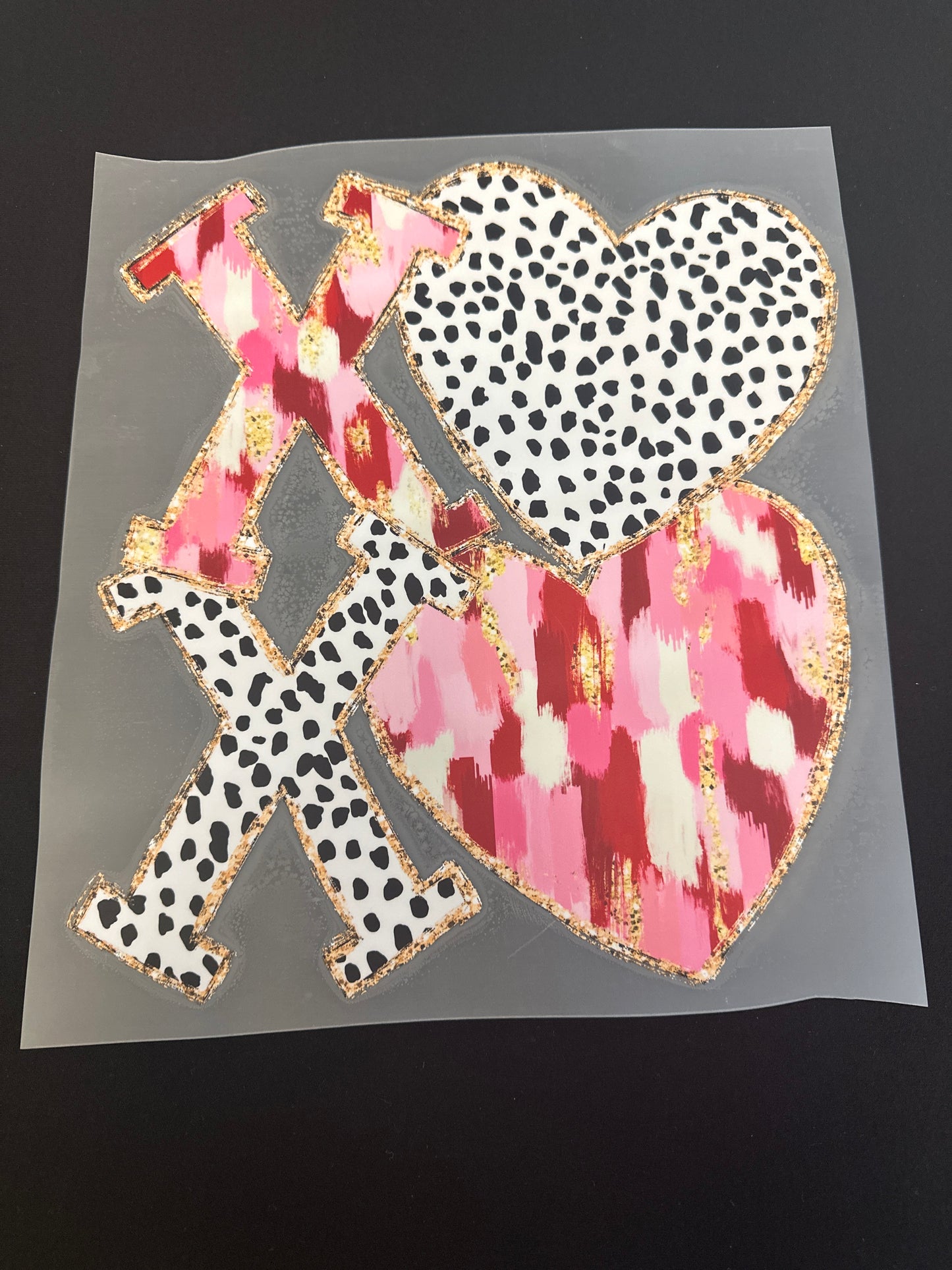 Polka dot XOXO