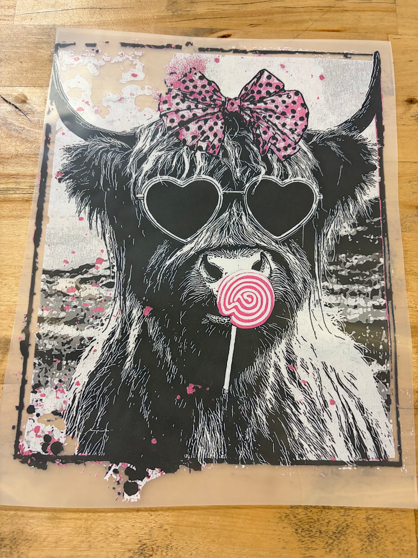 Valentine Highland Cow