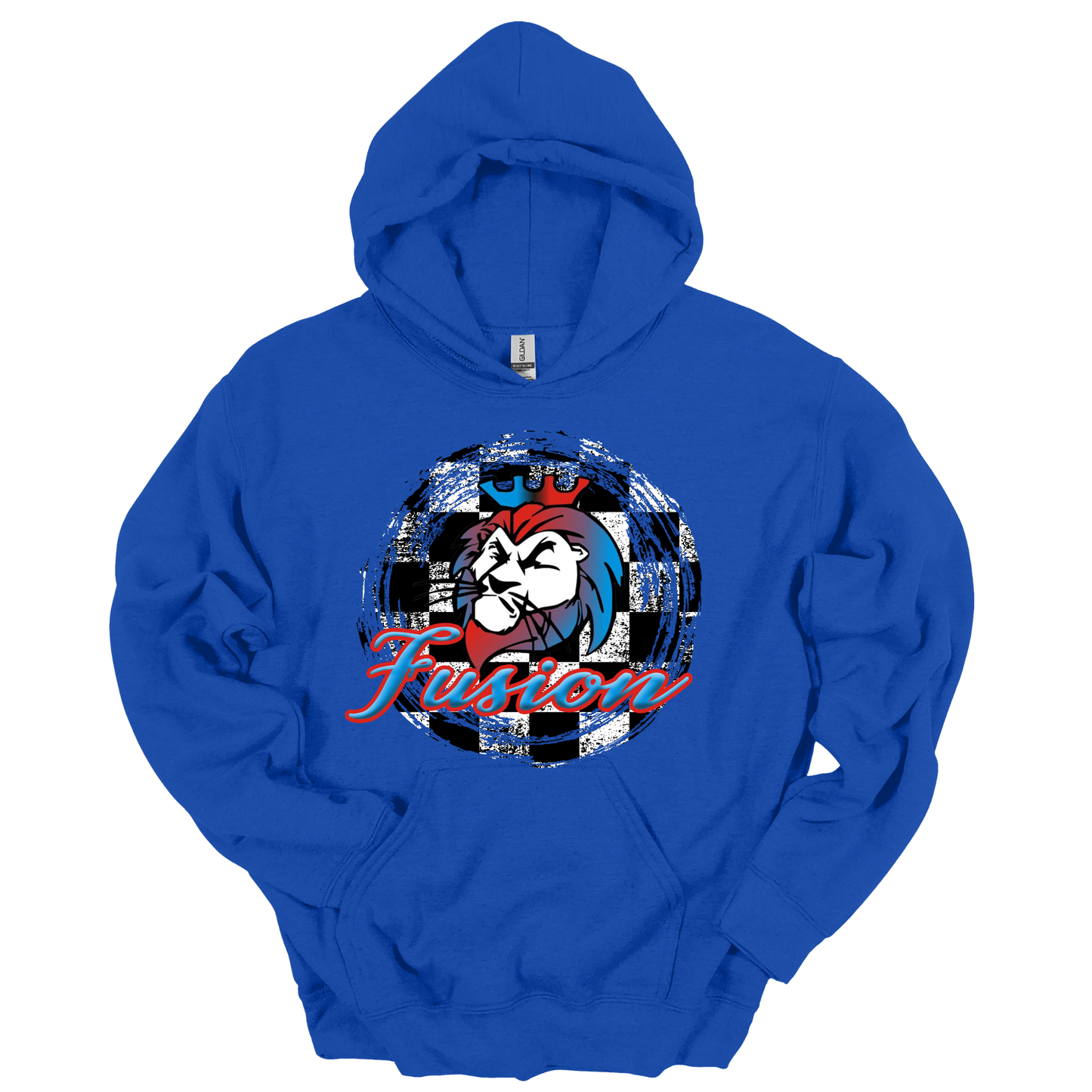 Checker Circle Fusion Graphic Apparel | Adult Spirit Wear