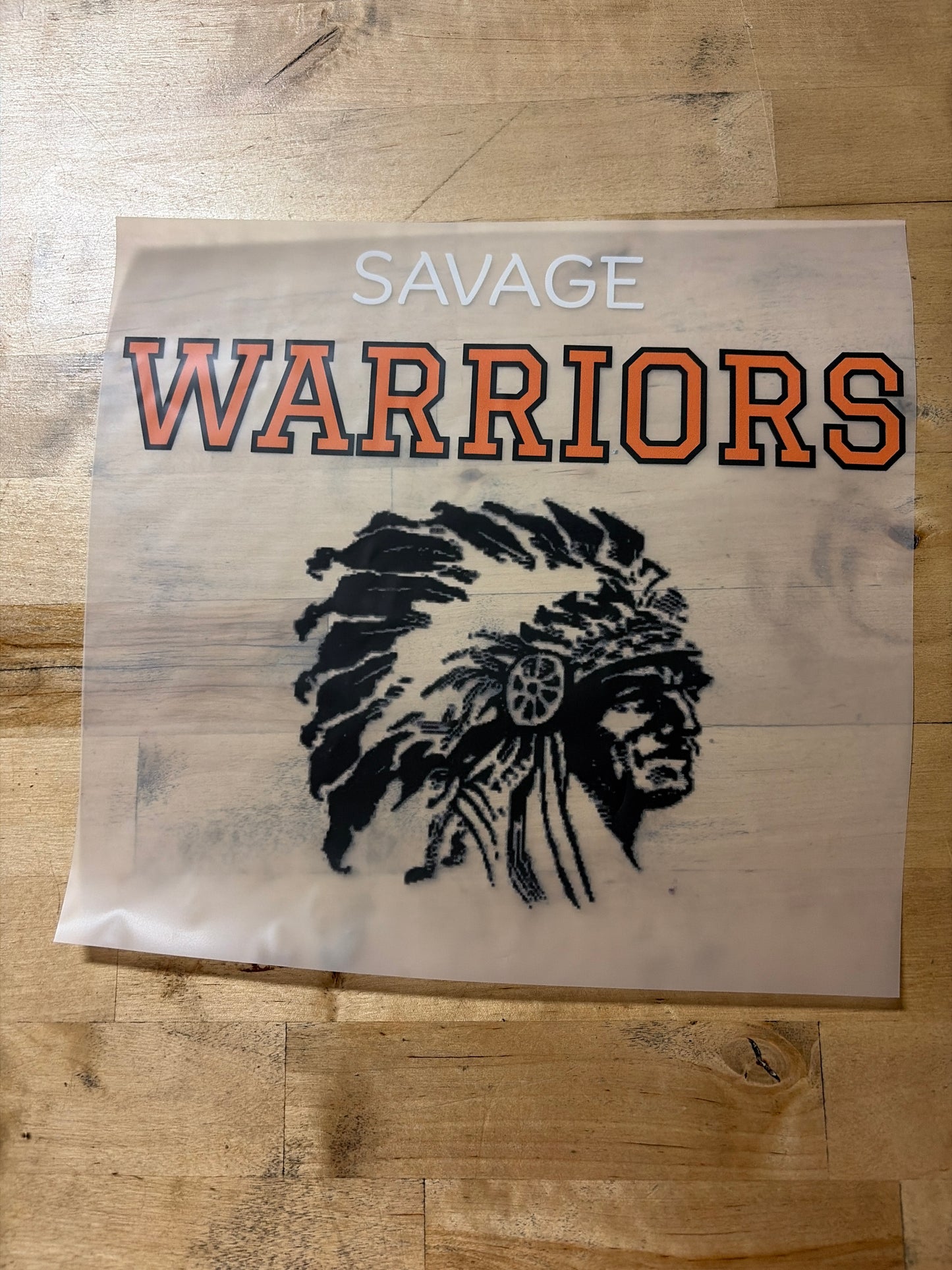 Savage Warriors w/Logo