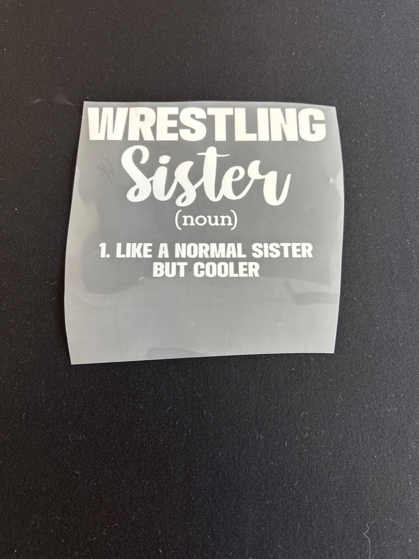 Wrestling Sister