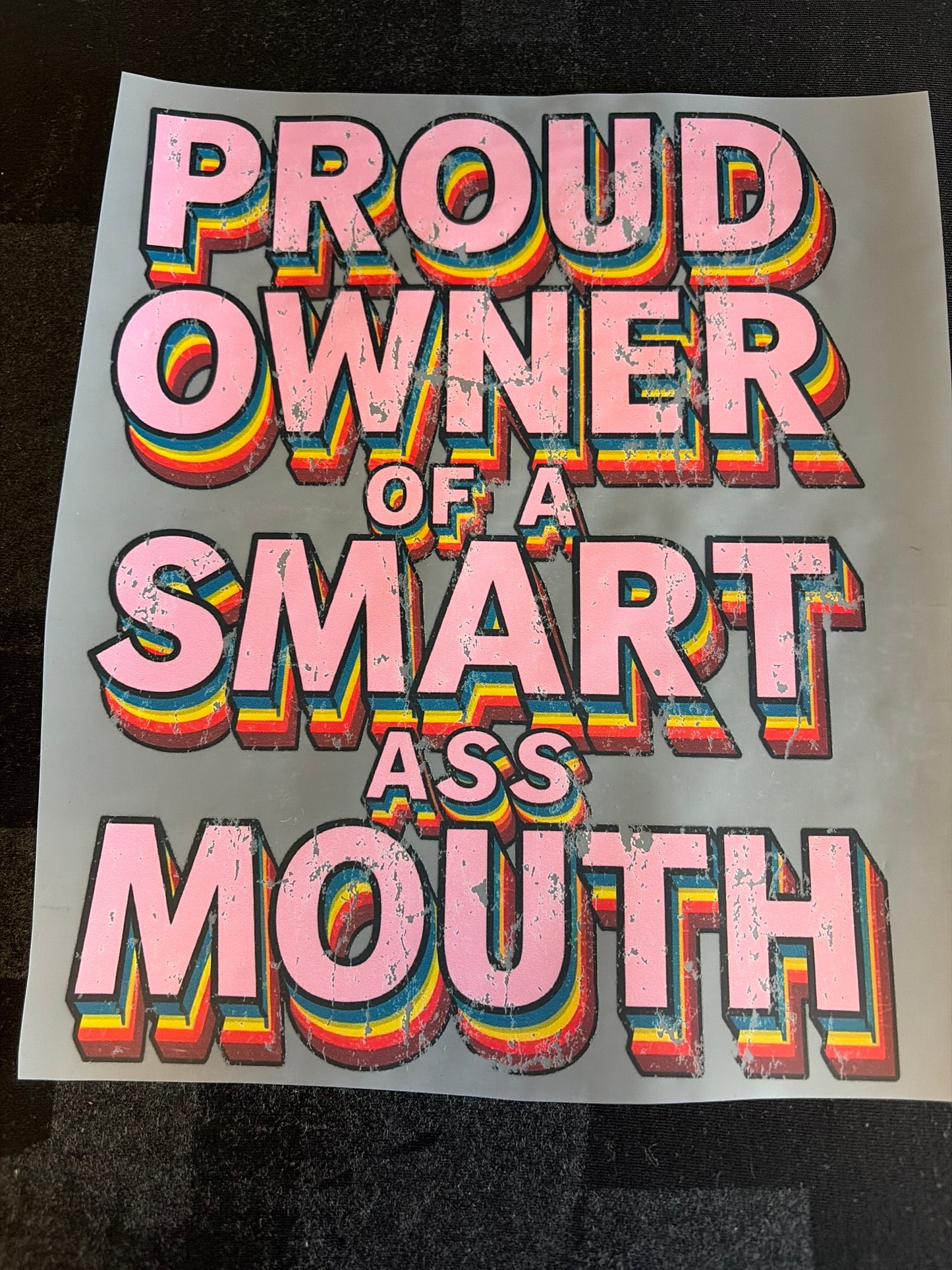 Proud Owner Smart Mouth
