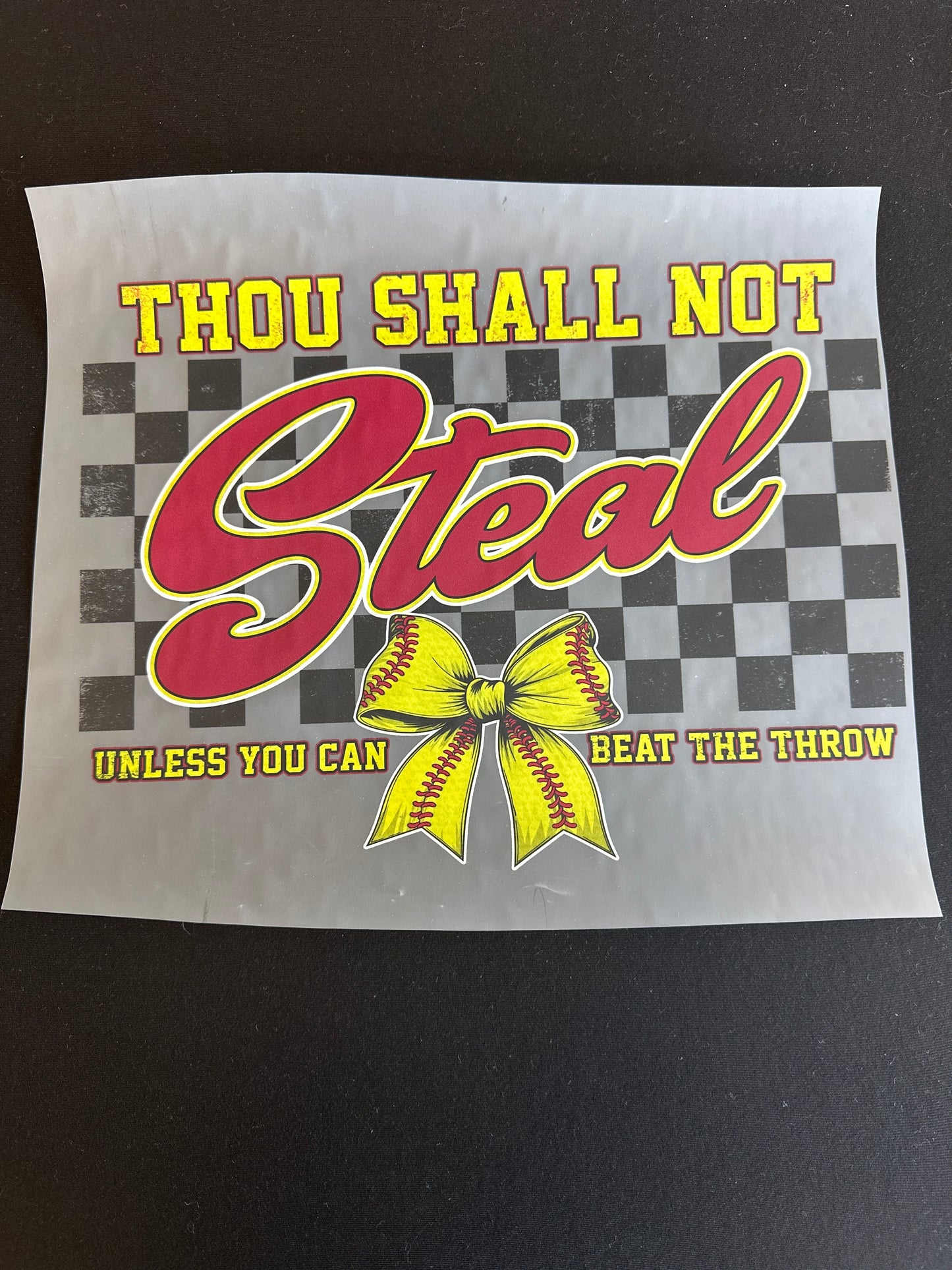 Thou Shall Not Steal