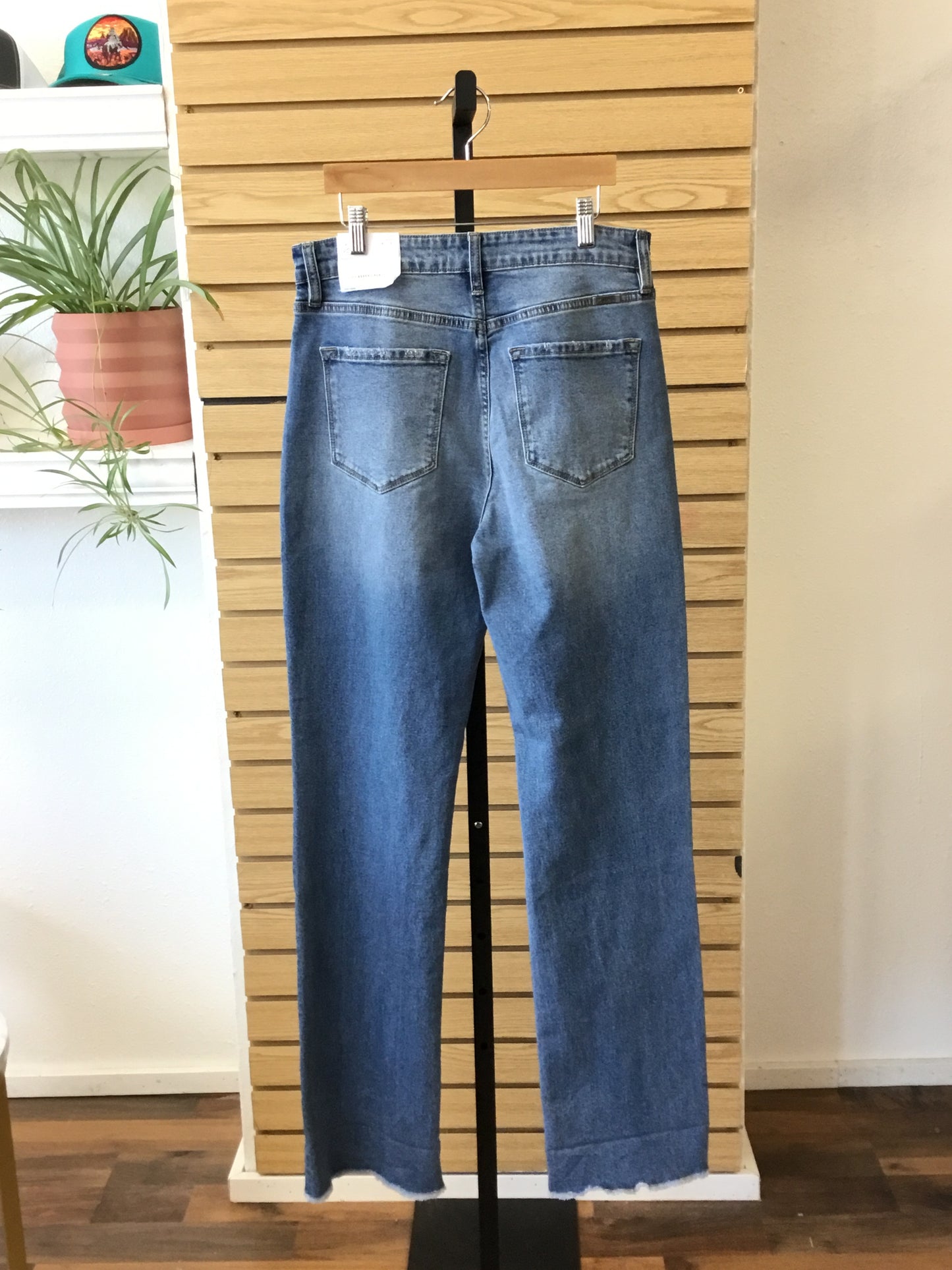 Kancan High Rise Straight Jeans