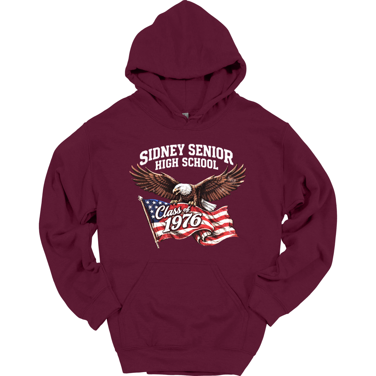 Class of 1976 Hoodie - Maroon