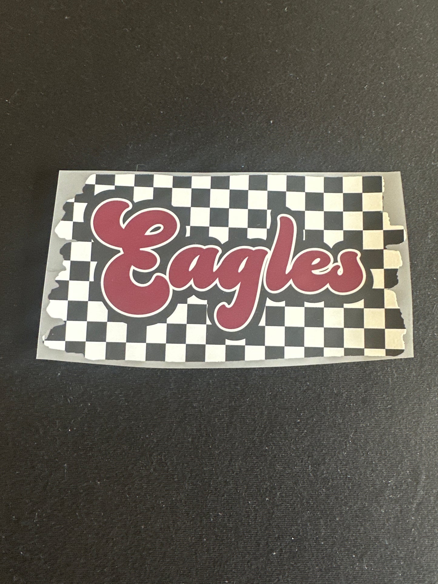 Checkered Eagles Chest/Hat