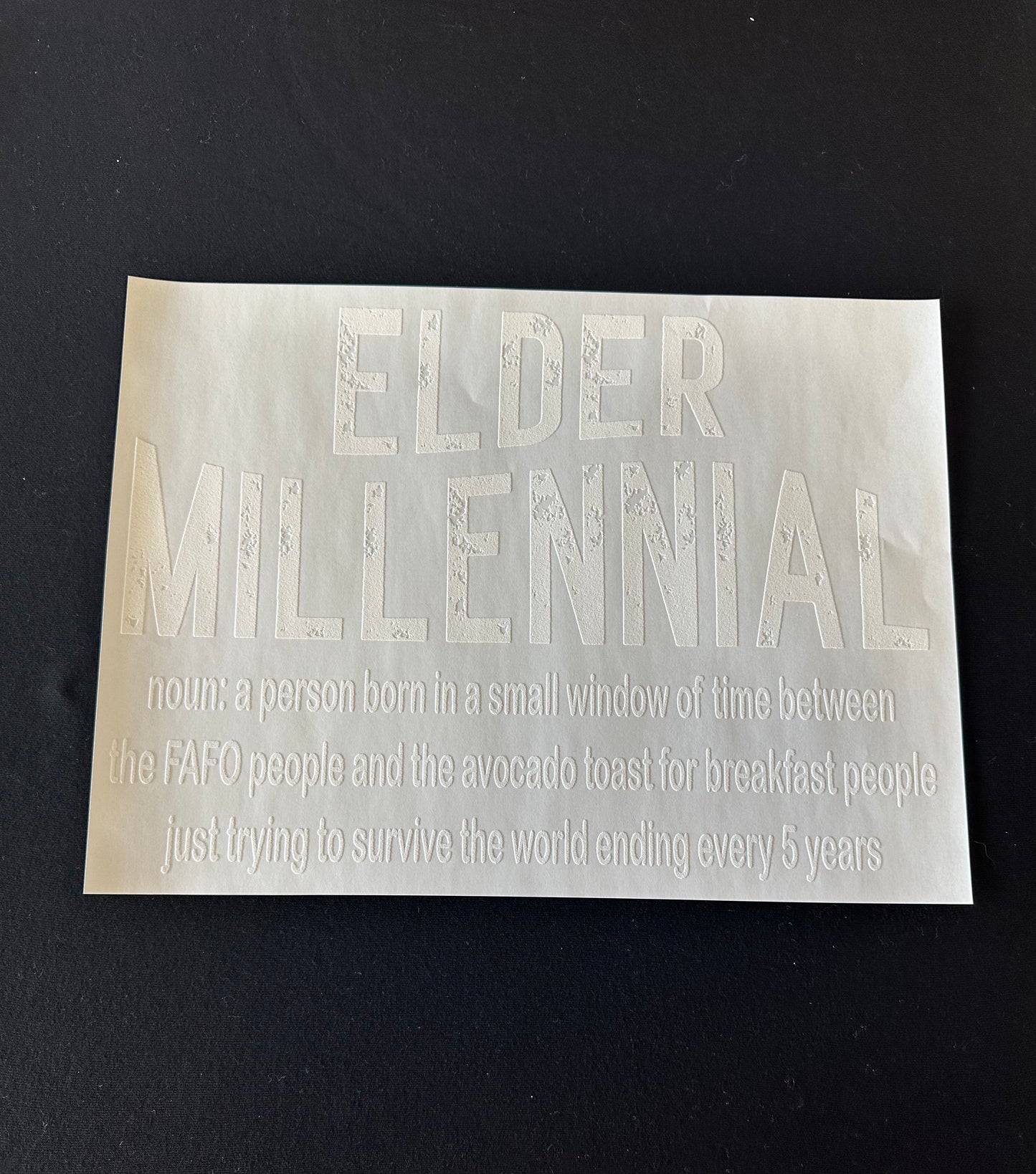 Elder Millennial