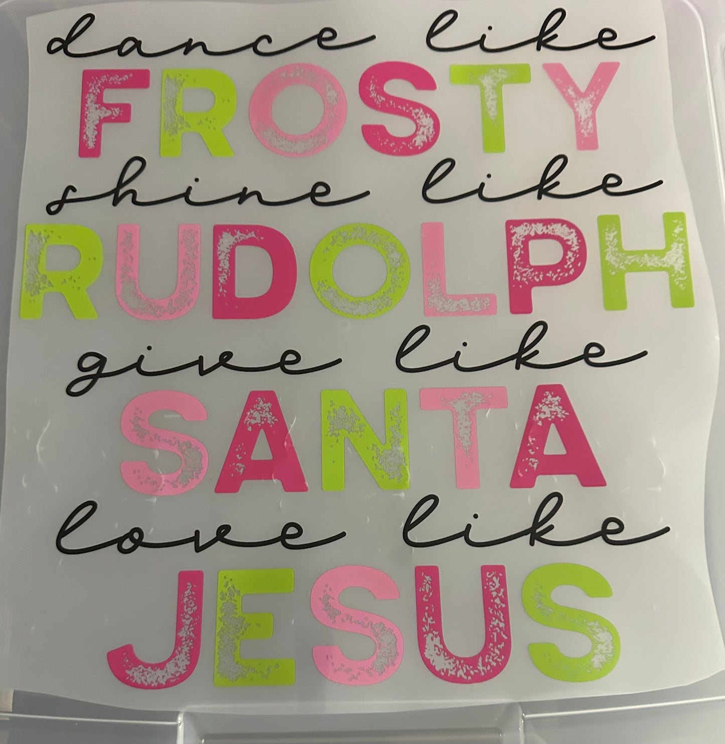 Dance Like Frosty - Pink