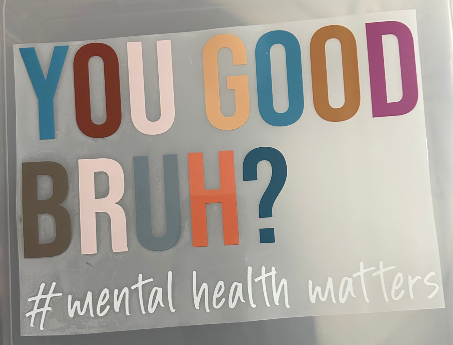 You Good Bruh