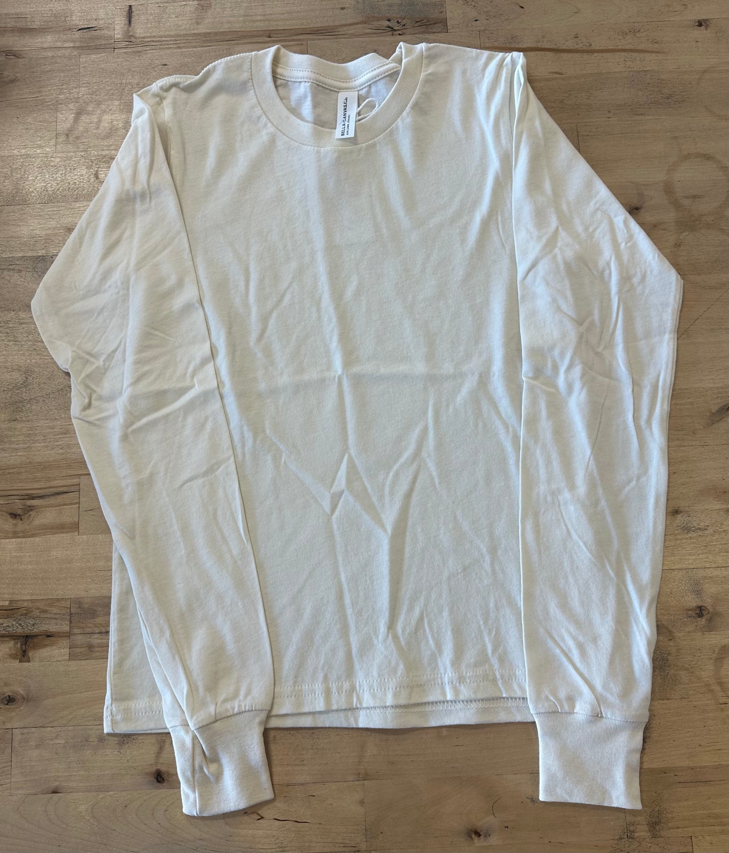Youth Bella Canvas Long Sleeve - Natural