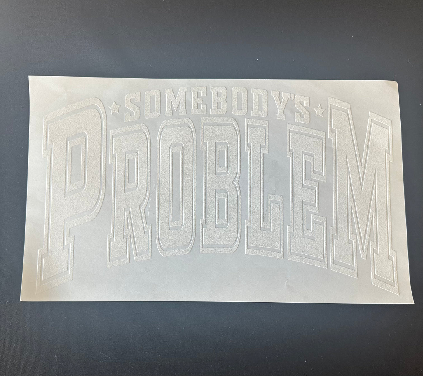 Somebody’s Problem