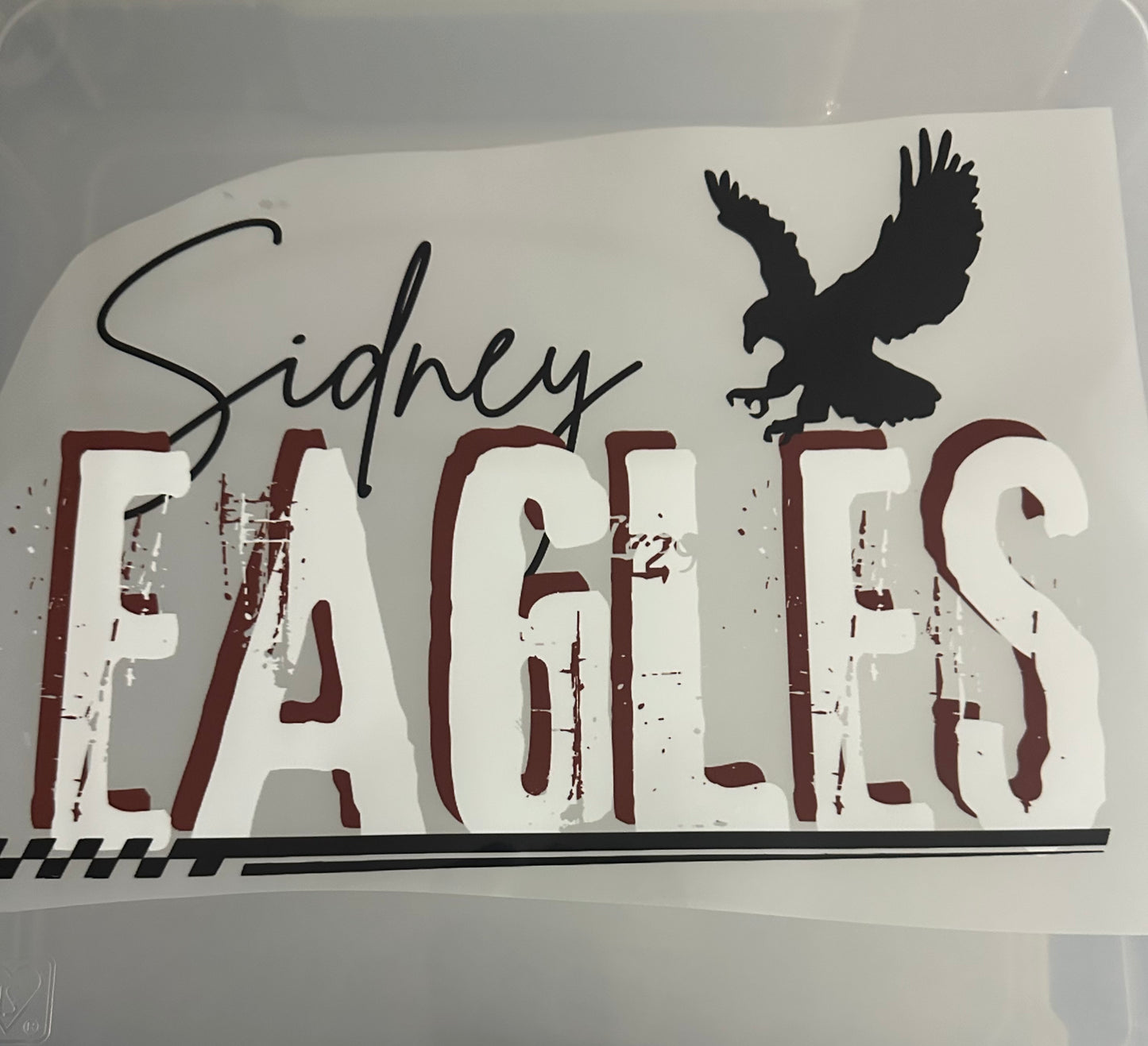 Sidney Eagles with Full Logo
