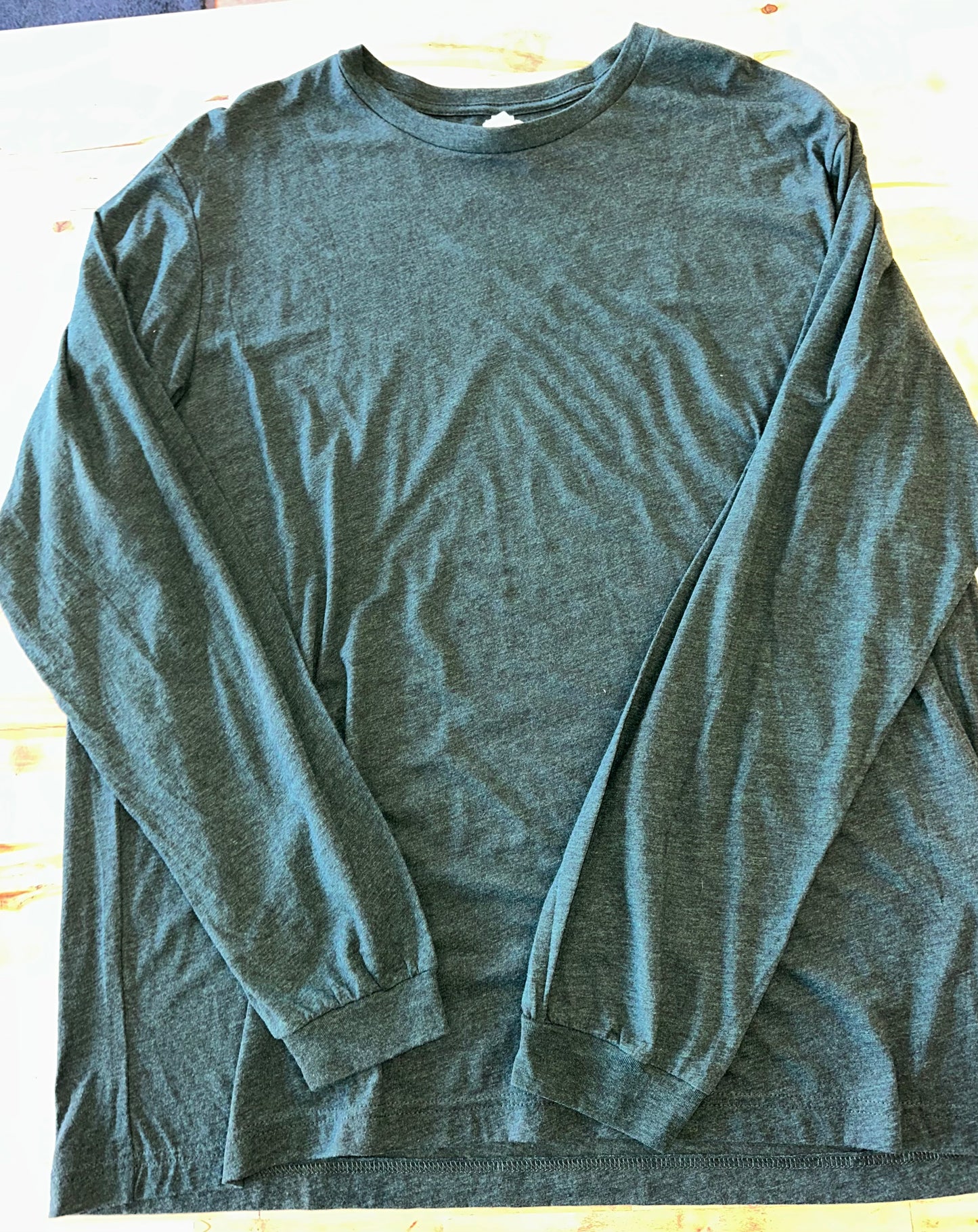 Bella Canvas Long Sleeve - Emerald Triblend