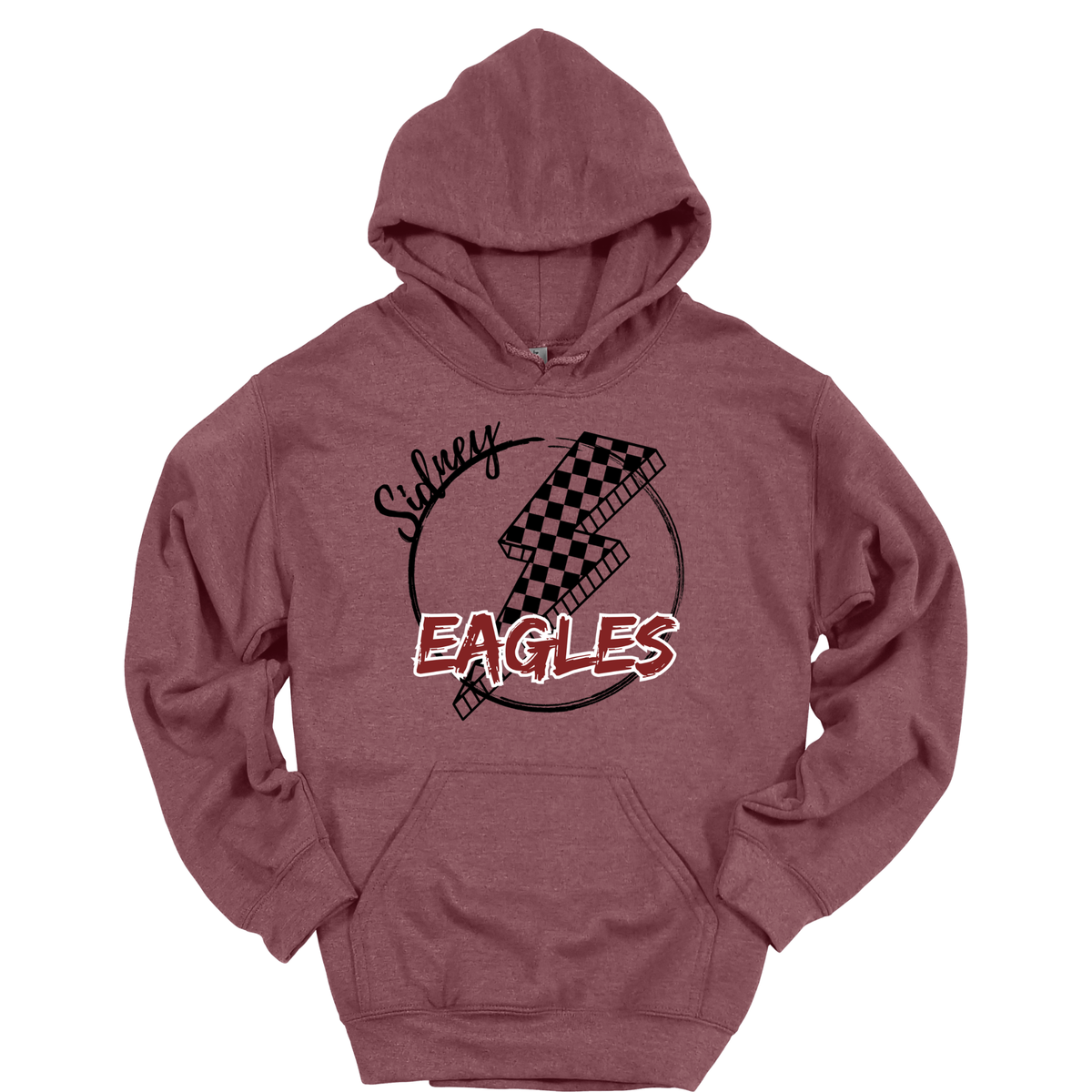 SIDNEY EAGLES Lightning Bolt Graphic Apparel | Adult Spirit Wear