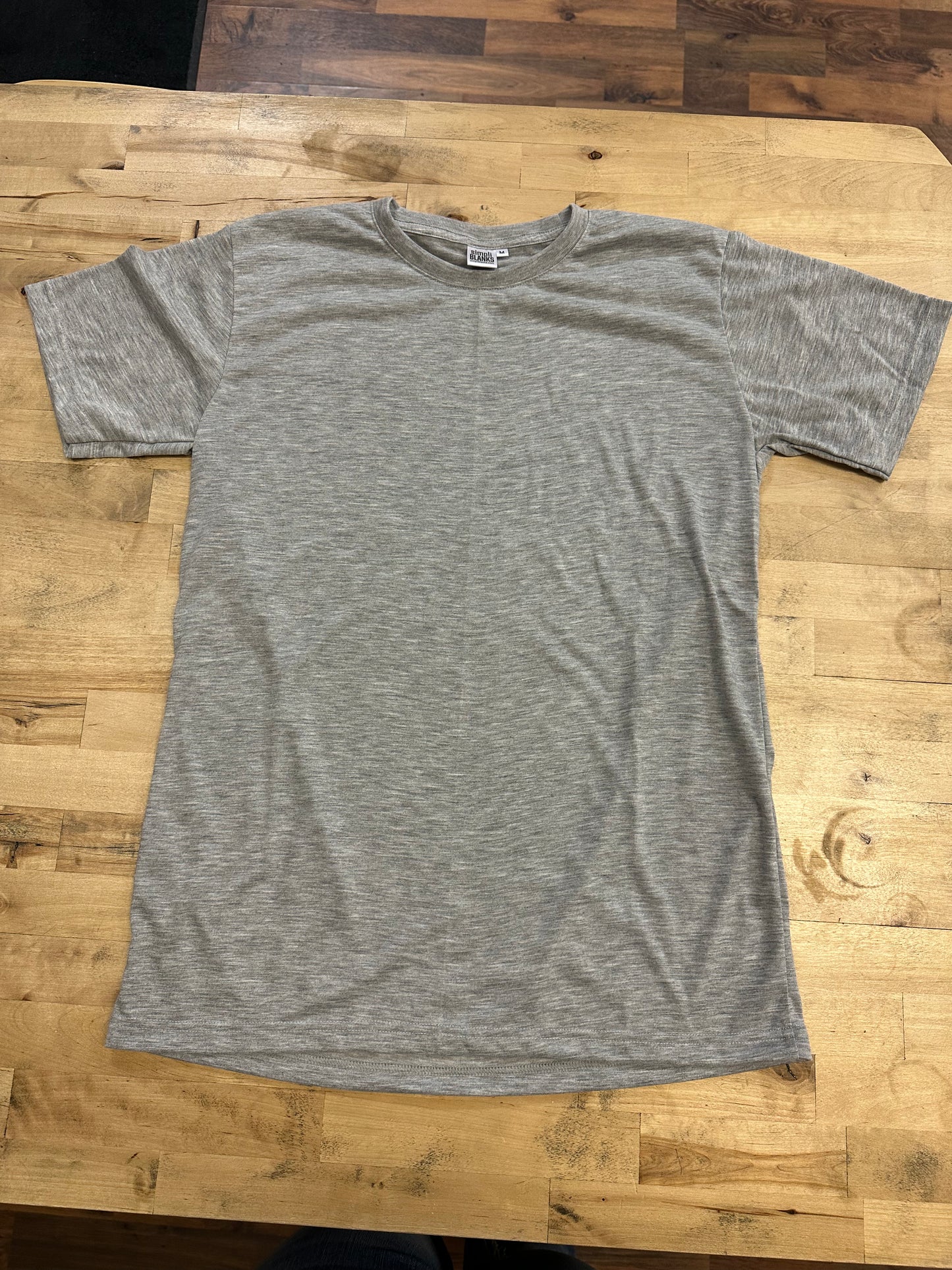 Simpli Blanks Tee - Heather Grey