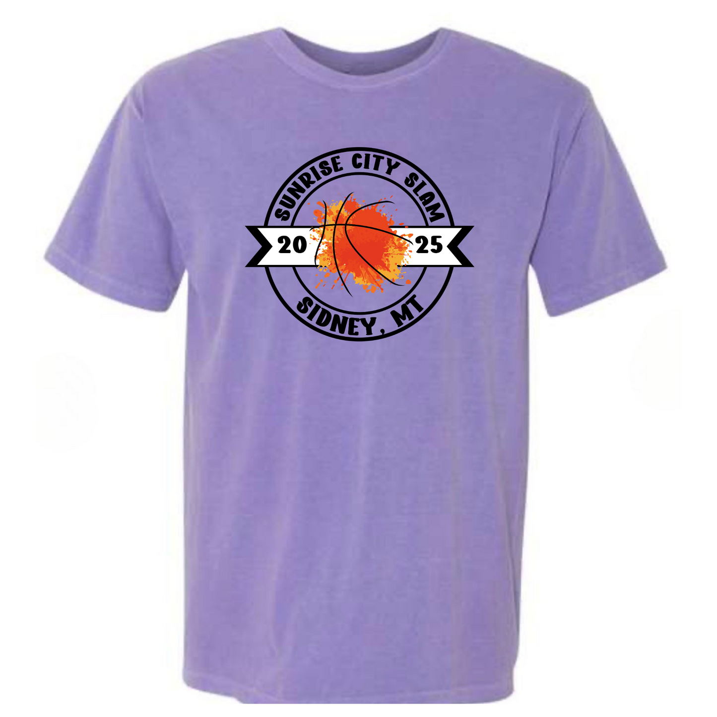 Youth Sunrise City Slam Tee - Violet