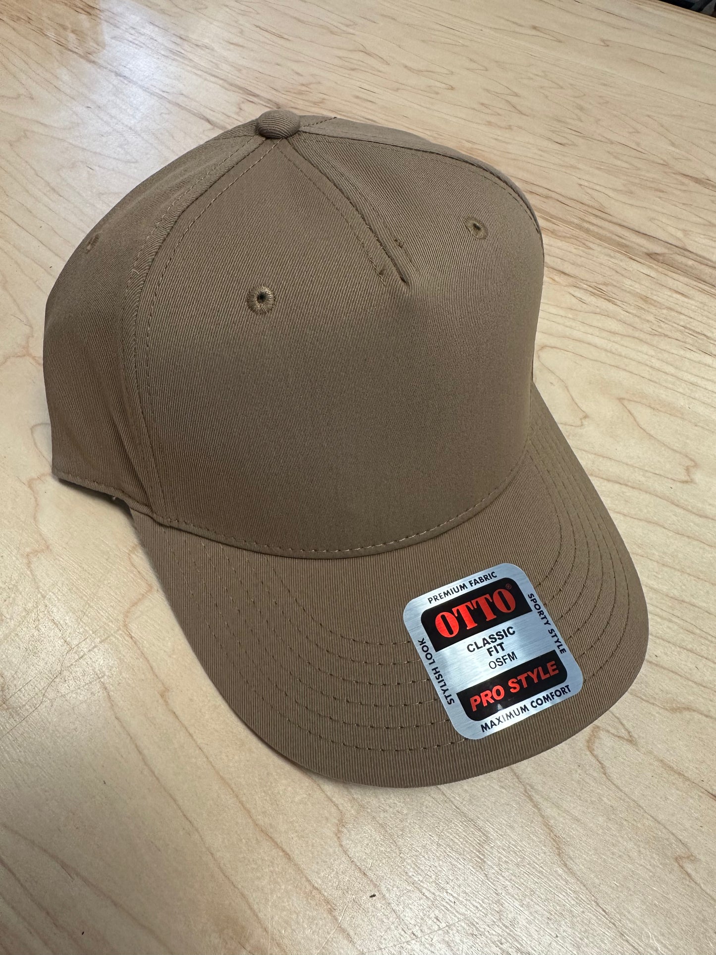 Otto Classic Fit Pro Style Hat - Coyote Brown