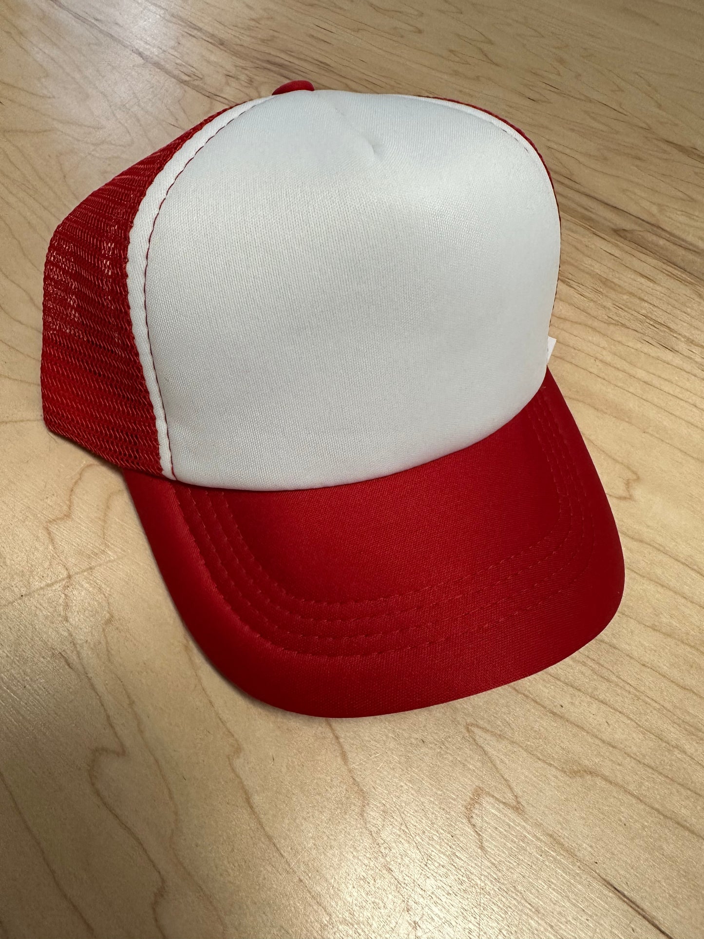 Youth Trucker Hat - Red