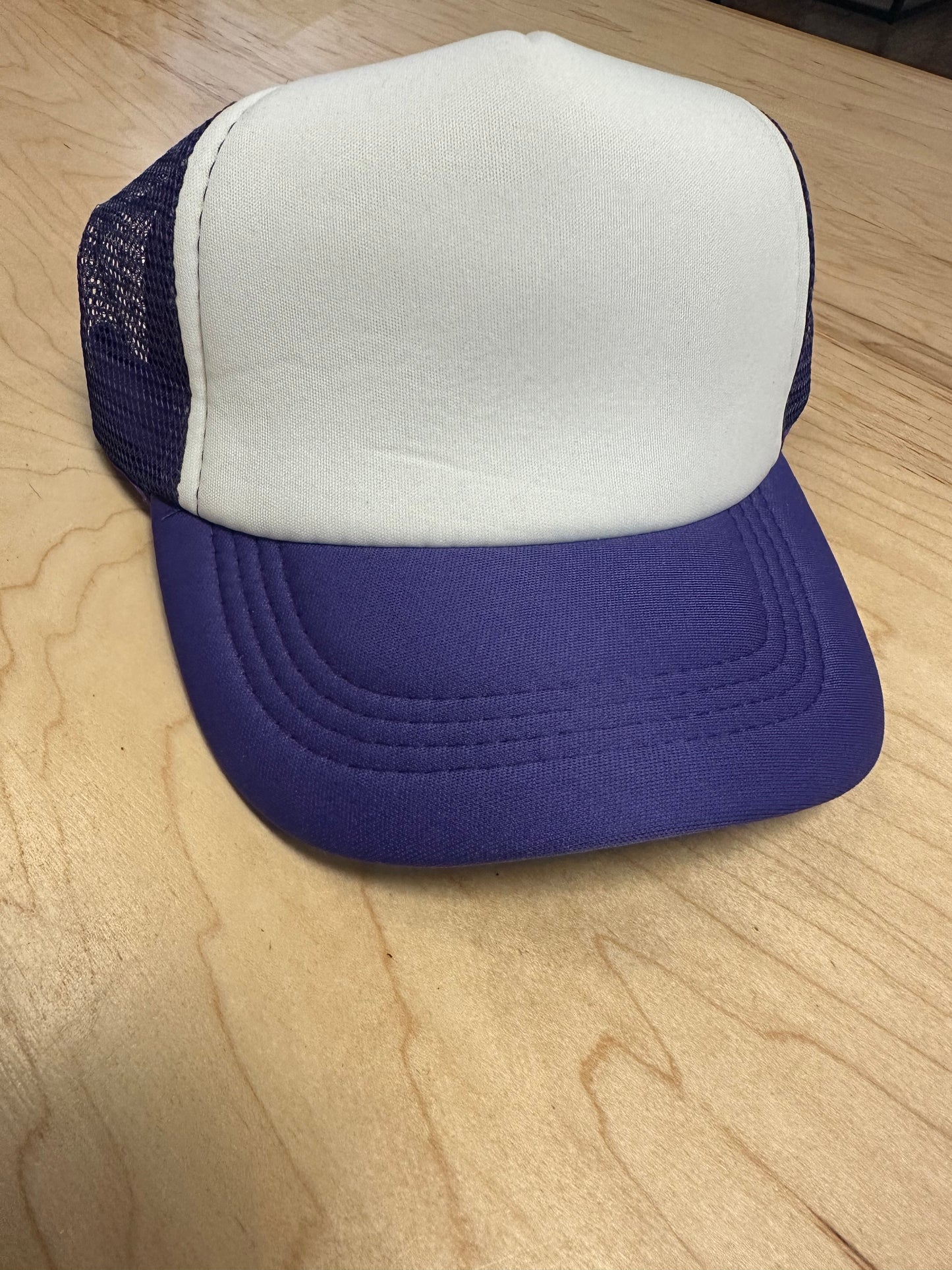 Youth Trucker Hat - Dark Purple
