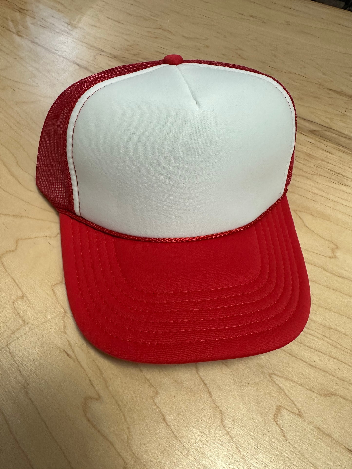 Otto Adult Trucker Hat - Red/White