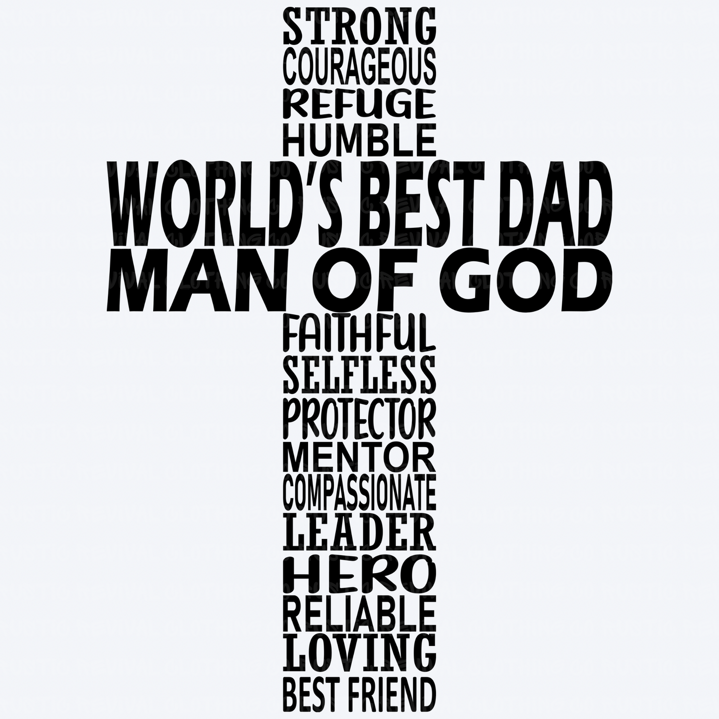 Man of God Cross