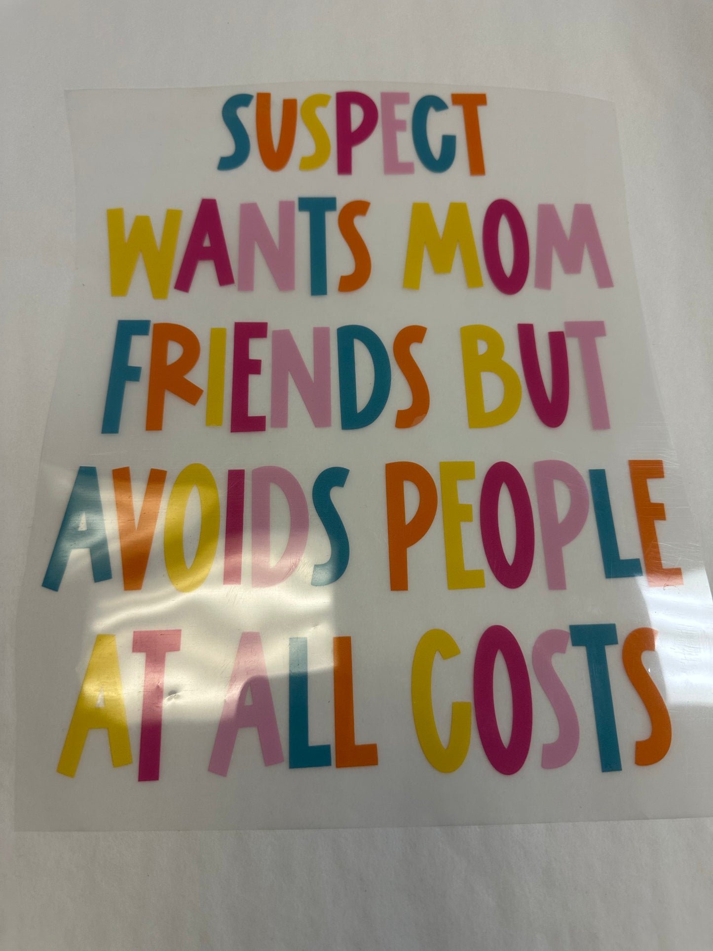 Suspect Mom Friends