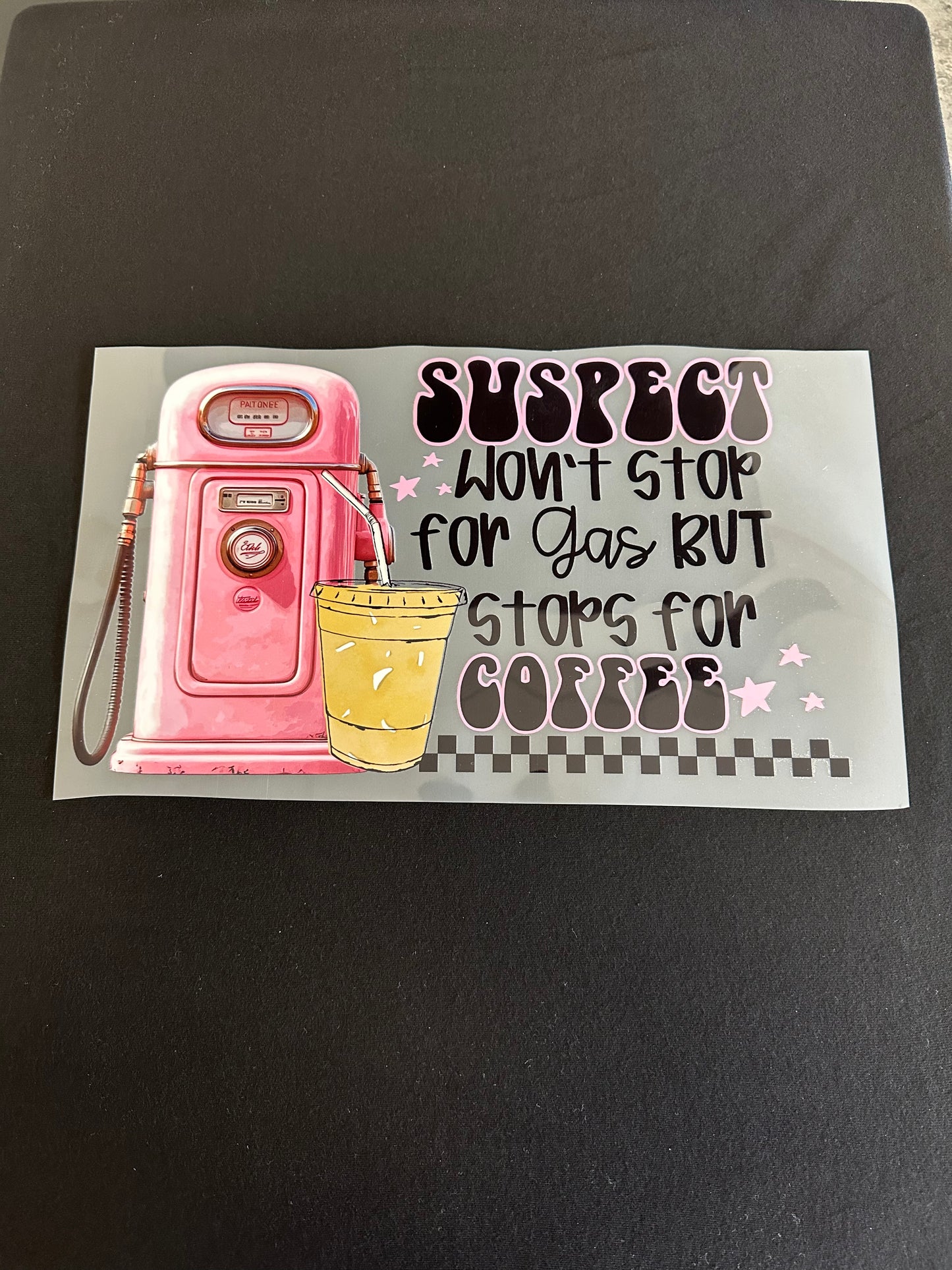 Suspect Stops for Coffee